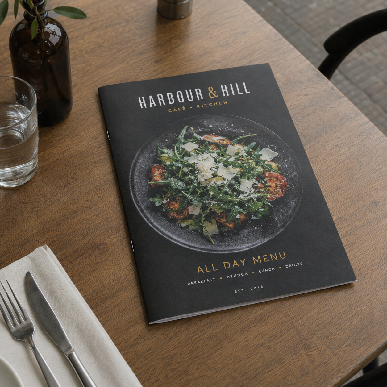 Menu Booklet