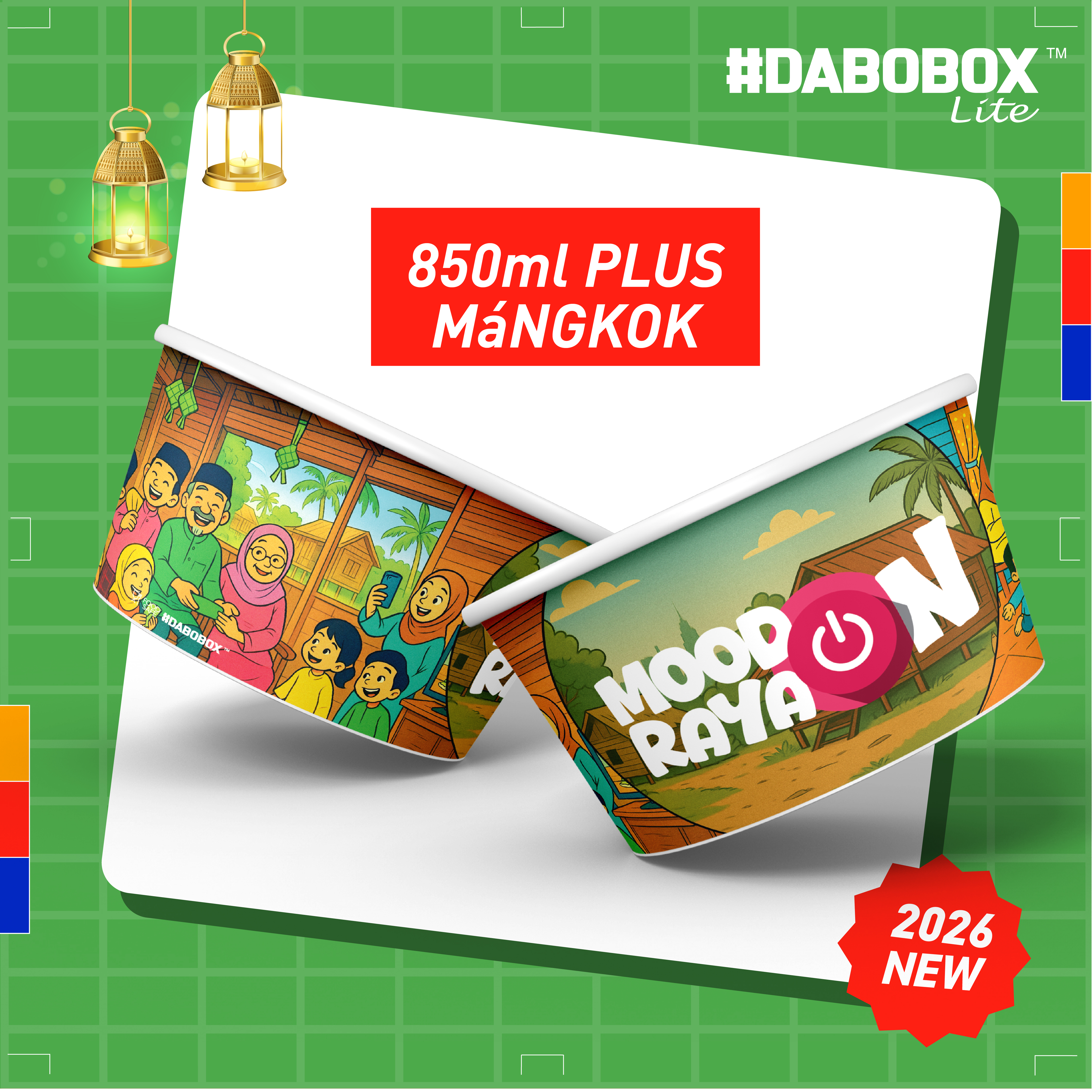 MáNGKOK Raya Mood On 850ML PLUS