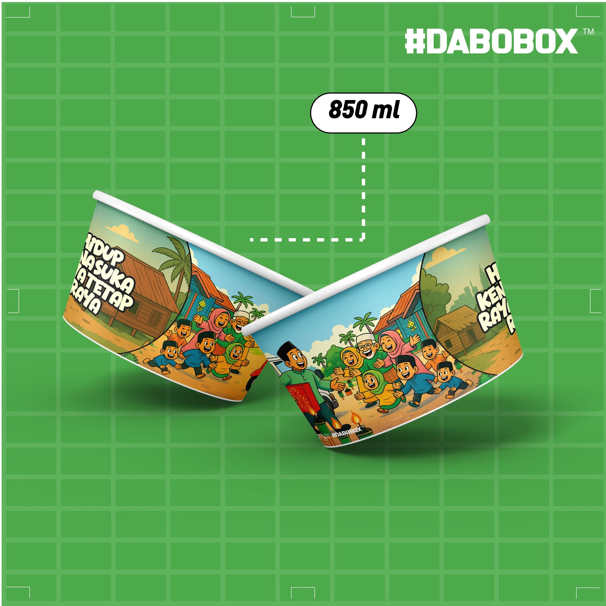 Hidup Kena Terus, Raya Tetap Raya Capacity