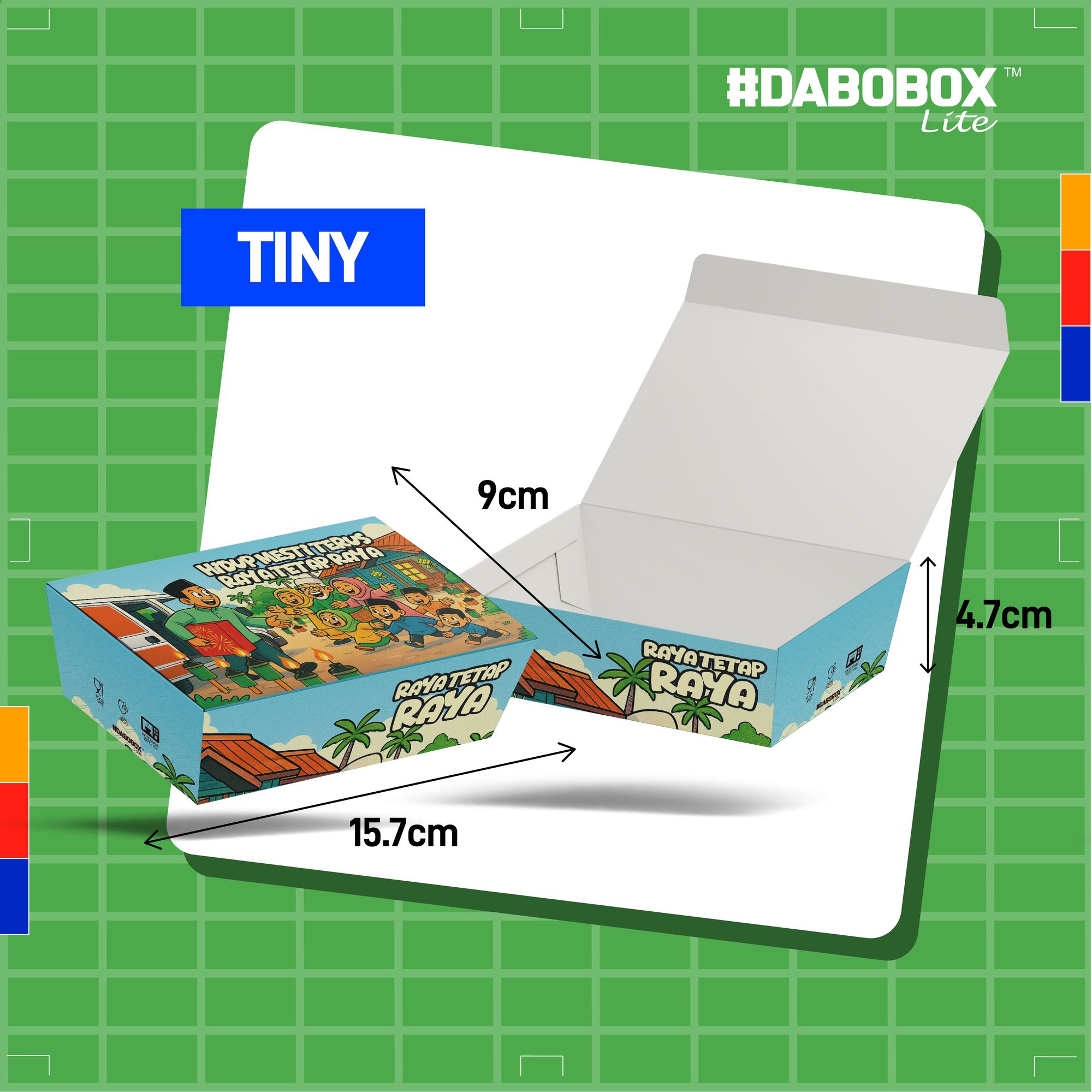 Hidup Kena Terus, Raya Tetap Raya Tiny