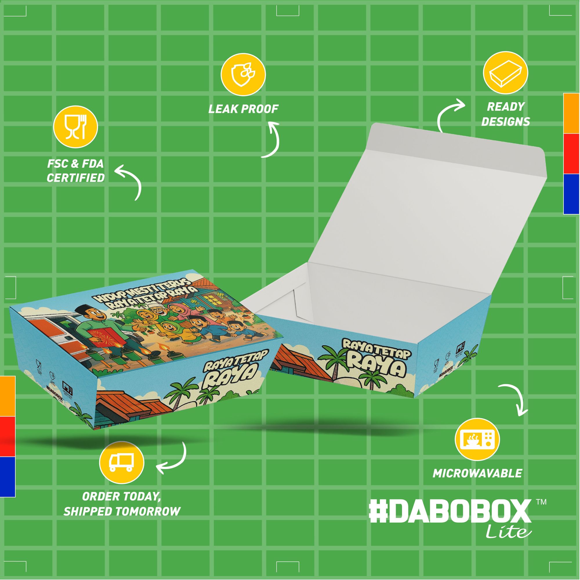 Hidup Kena Terus, Raya Tetap Raya Info