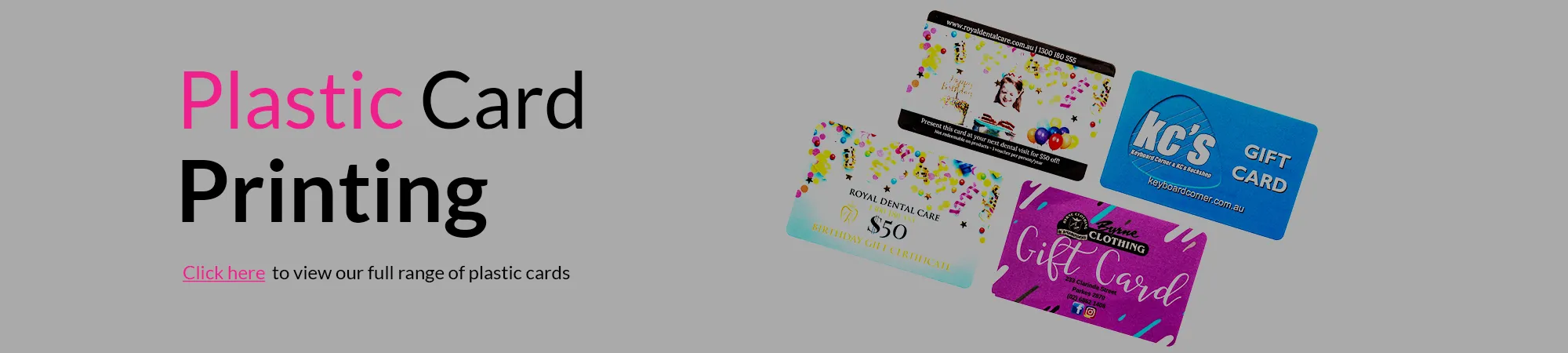 Plastic Card Printing