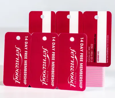 Plastic Key Tags