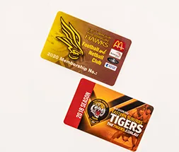 Plastic Membership Cards