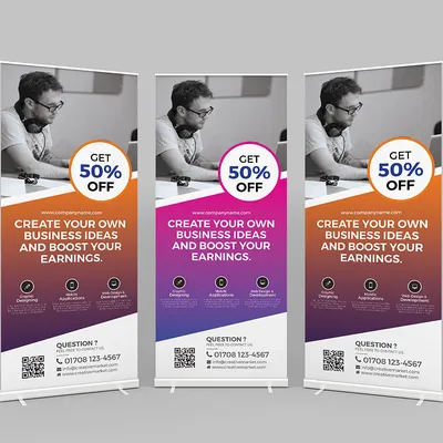 Pull Up Banners- Replacement [Banners and Posters]