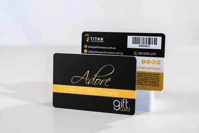PVC Cards with Metallic Foil [Plastic Cards (Frontline)]