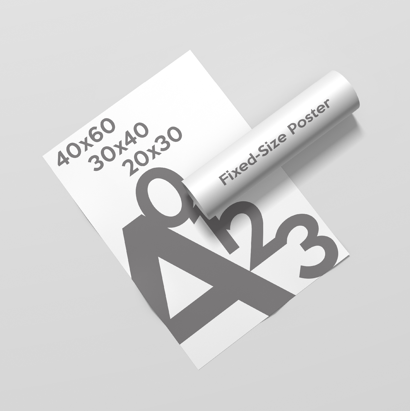 Great Value Fixed-Size Poster