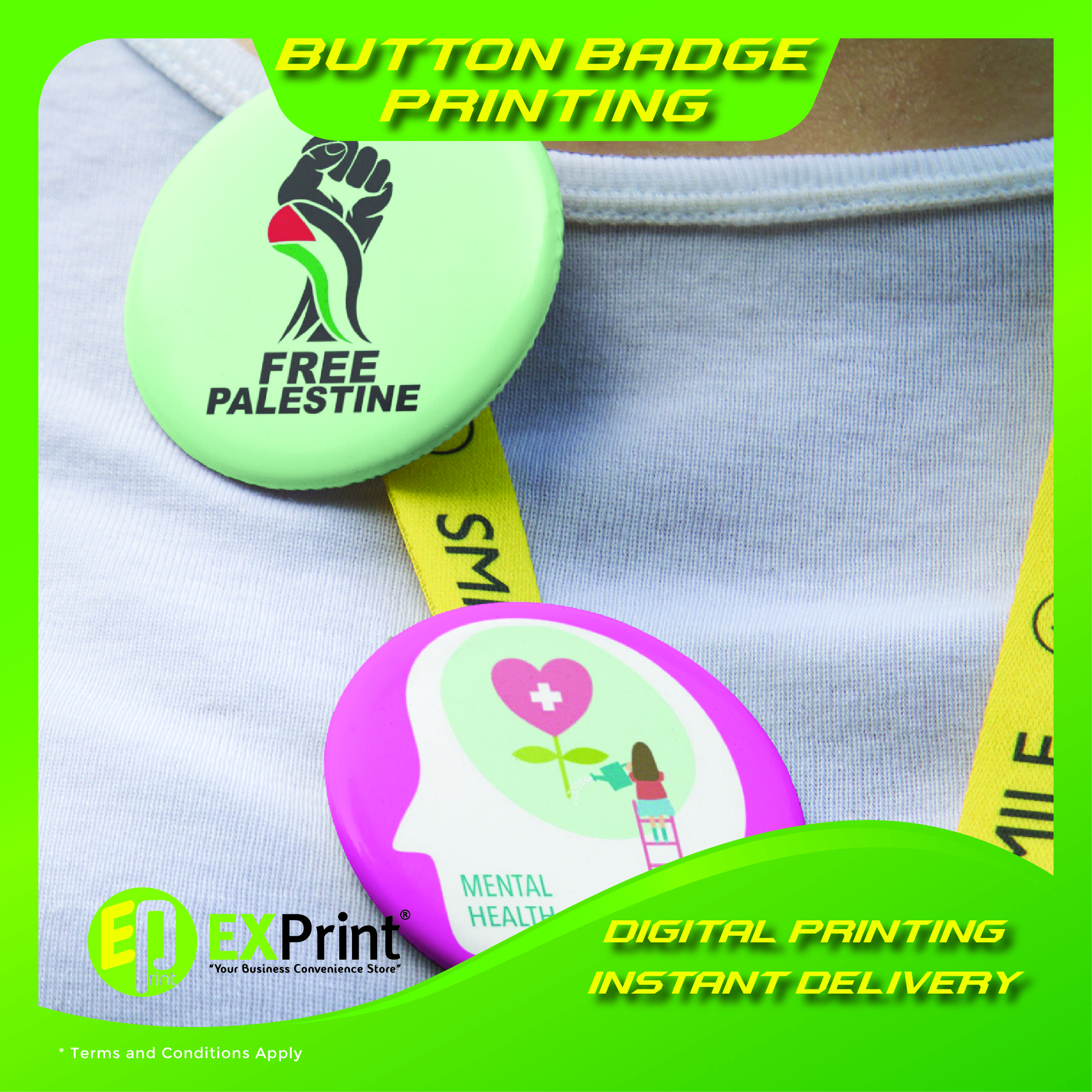 ✤ BUTTON BADGE (DIGITAL)