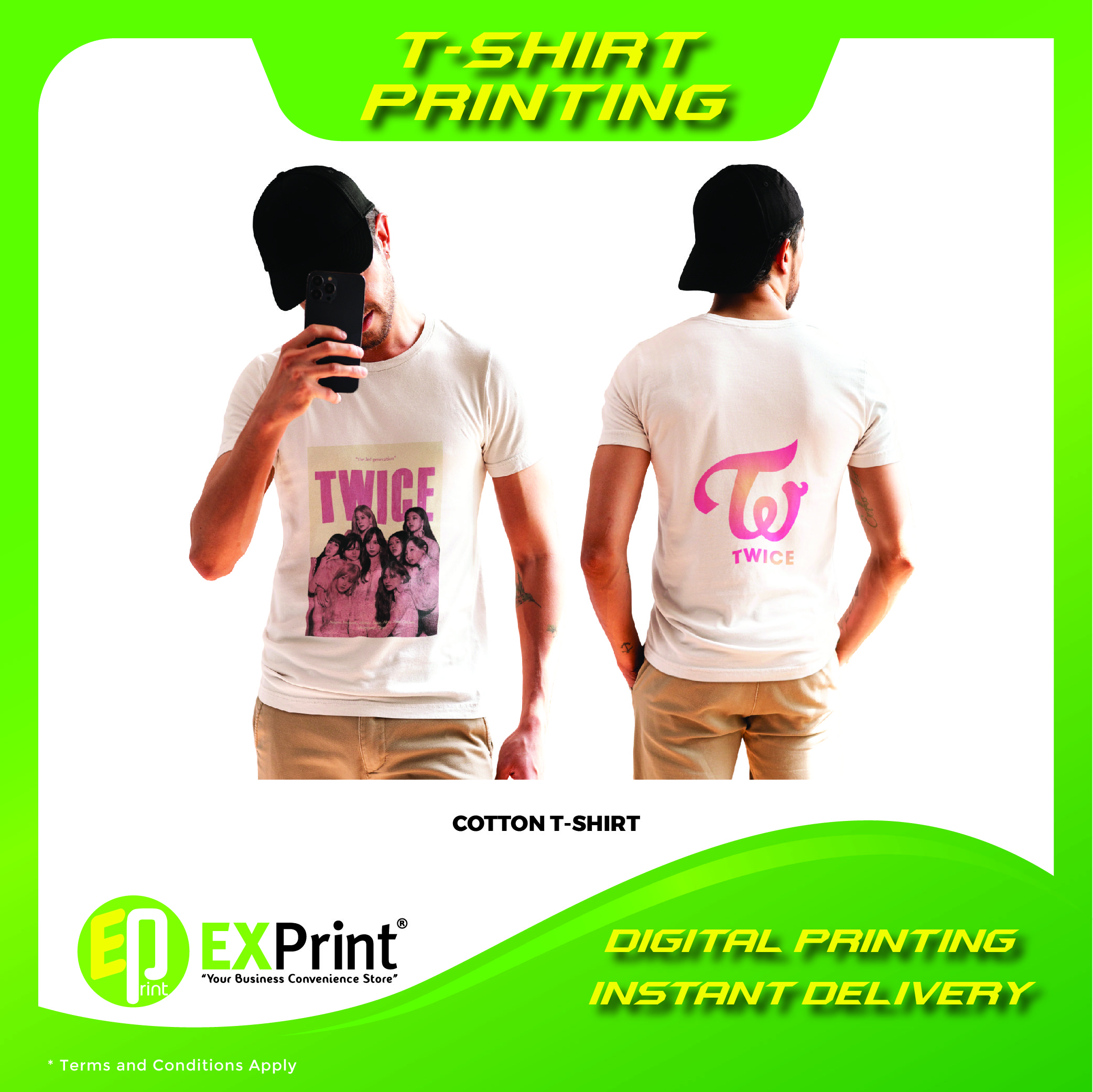 ✤ T-SHIRT PRINTING