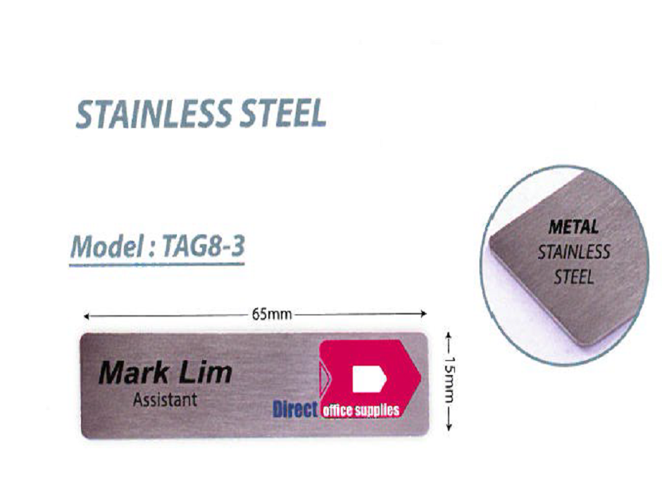 [A] COLOR TAG (METAL TAG) 2