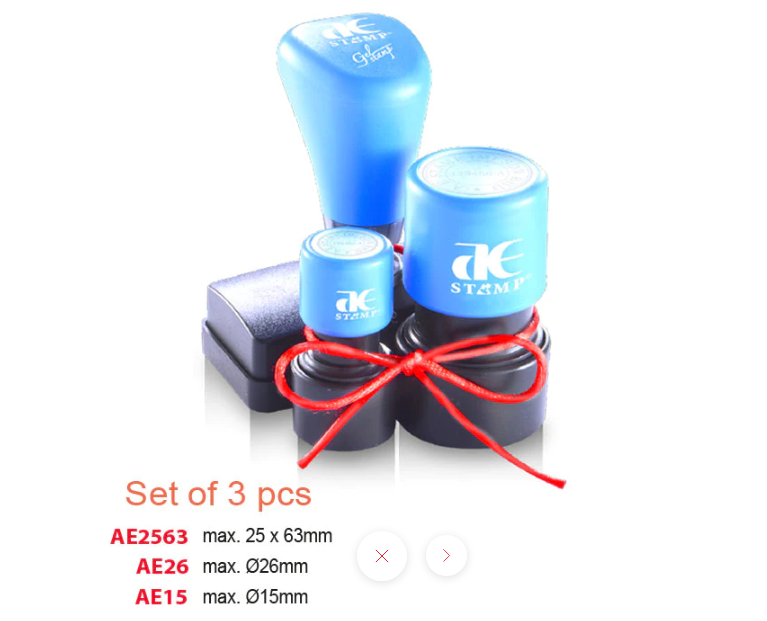 [A] BUSINESS SET STAMP 1