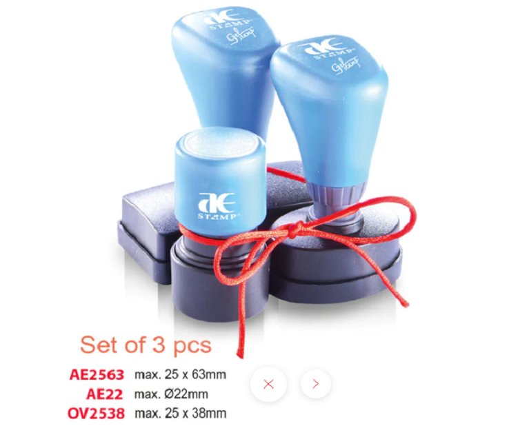 [A] BUSINESS SET STAMP 3