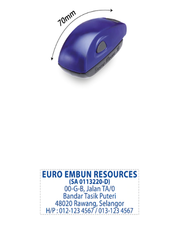 [A] COLOP POCKET STAMP 1