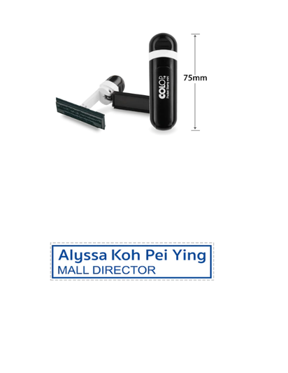 [A] COLOP POCKET STAMP 14