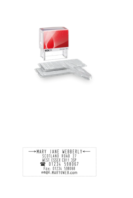 [A] COLOP (DIY STAMP) 2