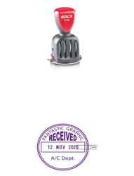 [A] COLOP (DIE PLATE DATER) 1