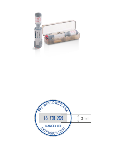 [A] I-STAMP (DIE PLATE DATER TIMER) 1