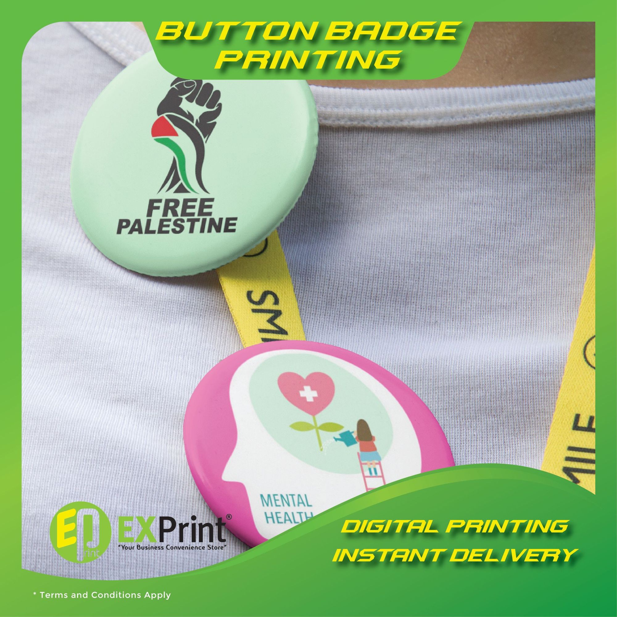 ✤ BUTTON BADGE (DIGITAL) 1