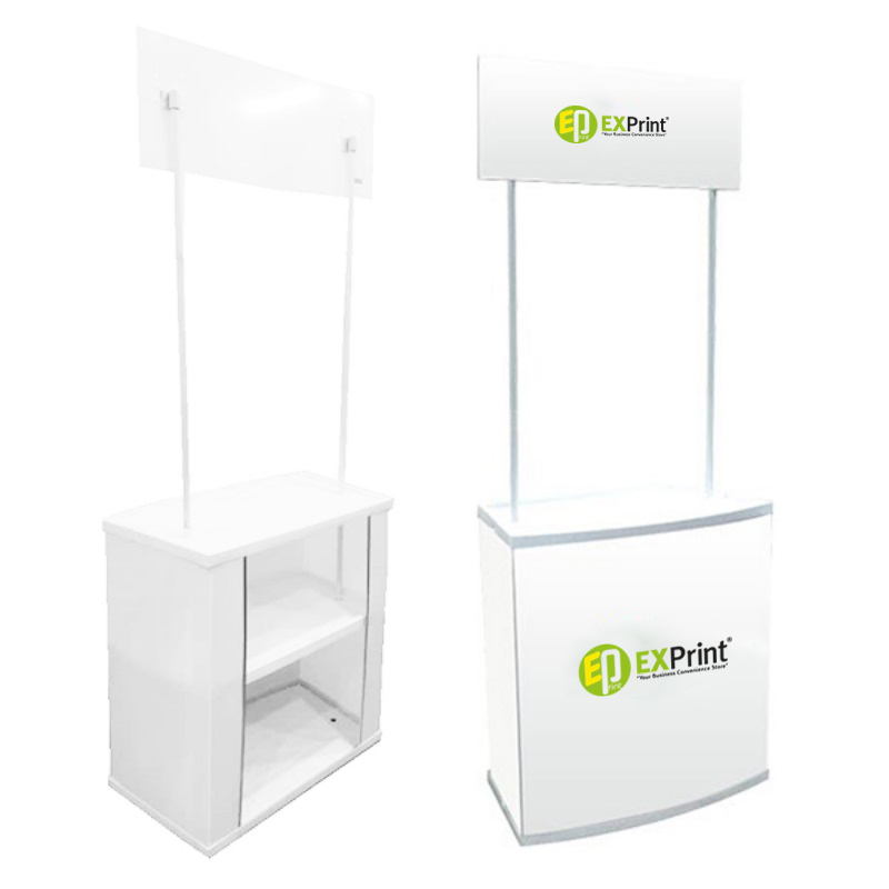 [O] PVC PROMOTION COUNTER (SET) 1