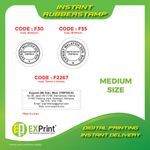 🟊 INSTANT RUBBER STAMP 3