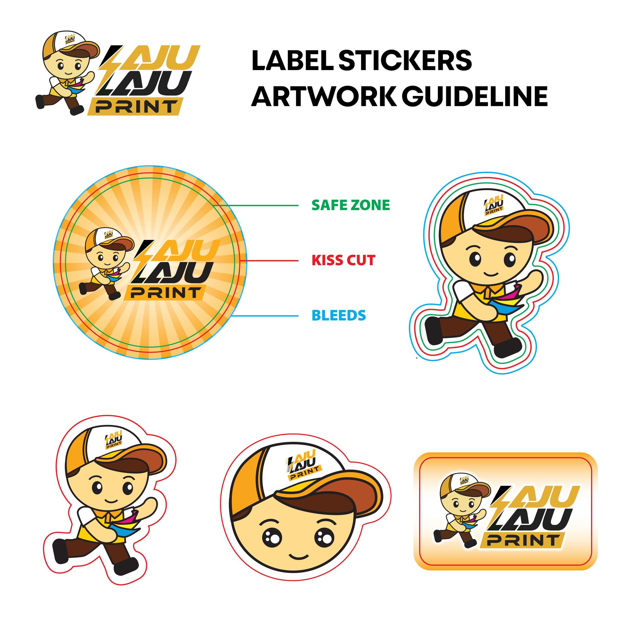 Sticker Labulu Sticker & Label Printing Malaysia | Custom Product Sticker Labels ...