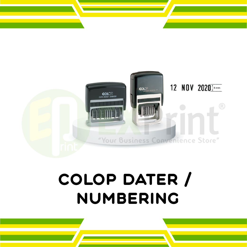 [A] COLOP STAMP (DATER) 3