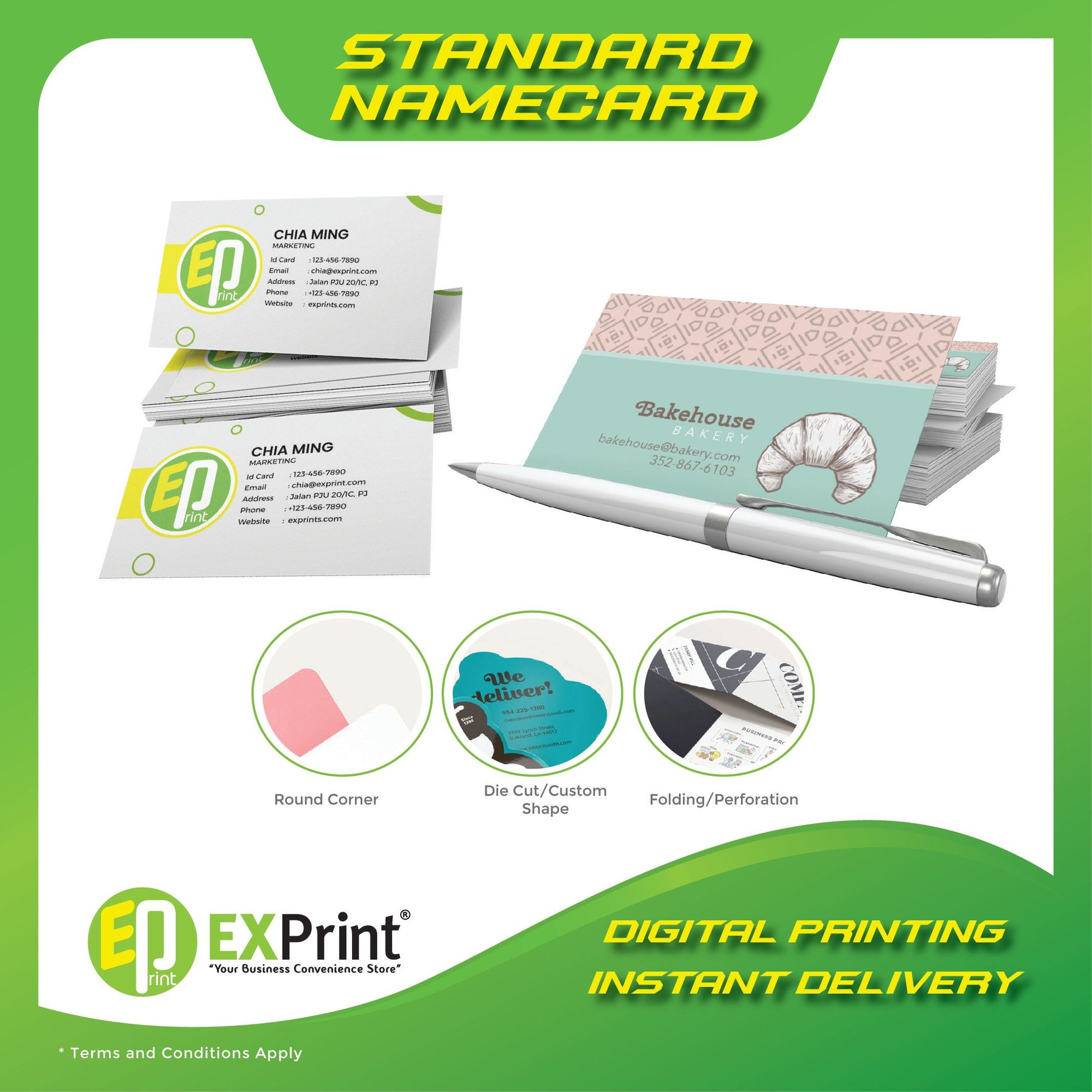 ✤ STANDARD NAME CARD 1