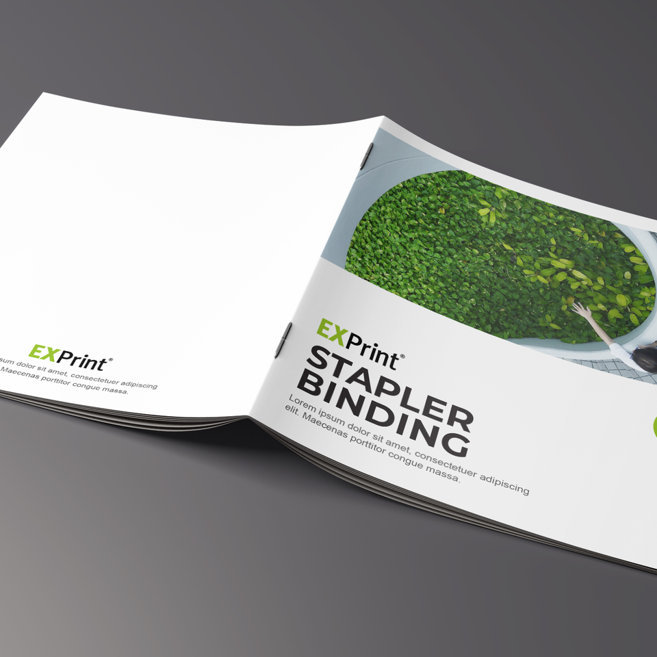 [B] SADDLE BINDING (BOOKLET) 1