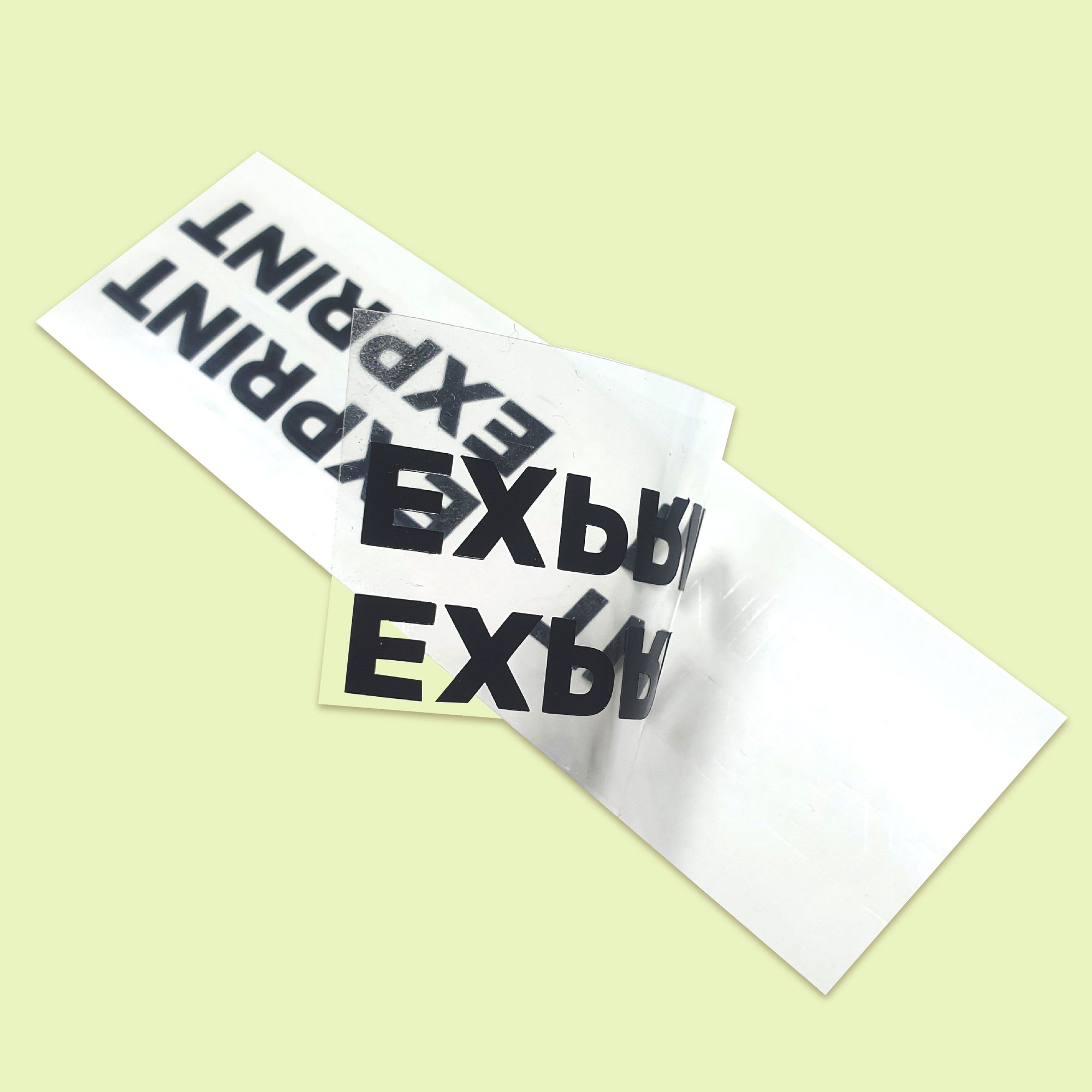 [D] VINYL STICKER (CUT -OUT) 2