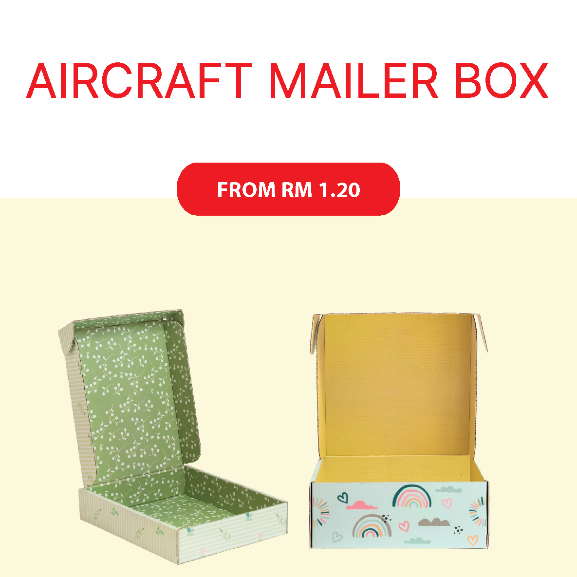 AIRCRAFT MAILER BOX