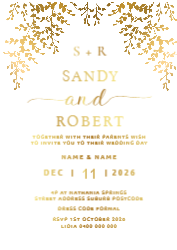 Knight White or Silk Card - Gold Foil