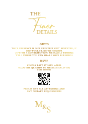 Silk / Knight white Card - Gold Foil