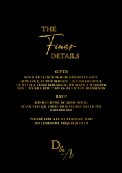 Knight Black Card - Gold Foil