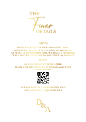 Silk / Knight white Card - Gold Foil