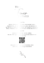 Silk / Knight white Card - Silver Foil