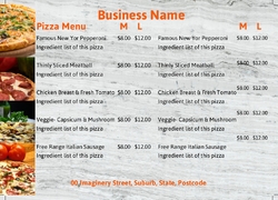 Postcard, Food, Take Away, Pizza, Menu, Restaurant