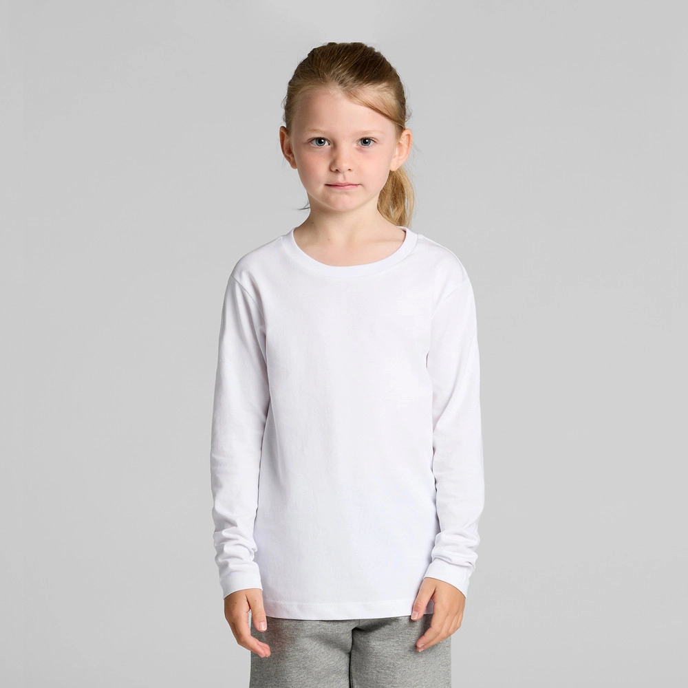 kids staple long sleeve Tee