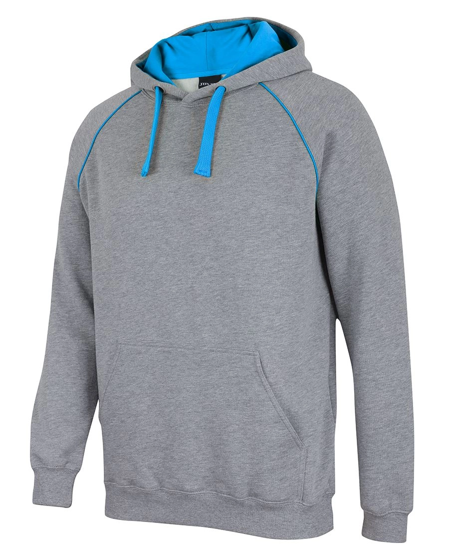 Adult's Contrast Fleecy Hoodie