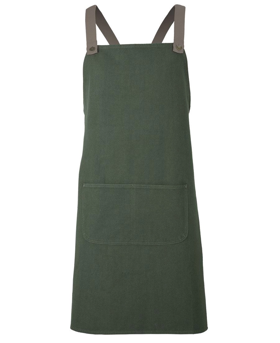 Cross Back Canvas Apron