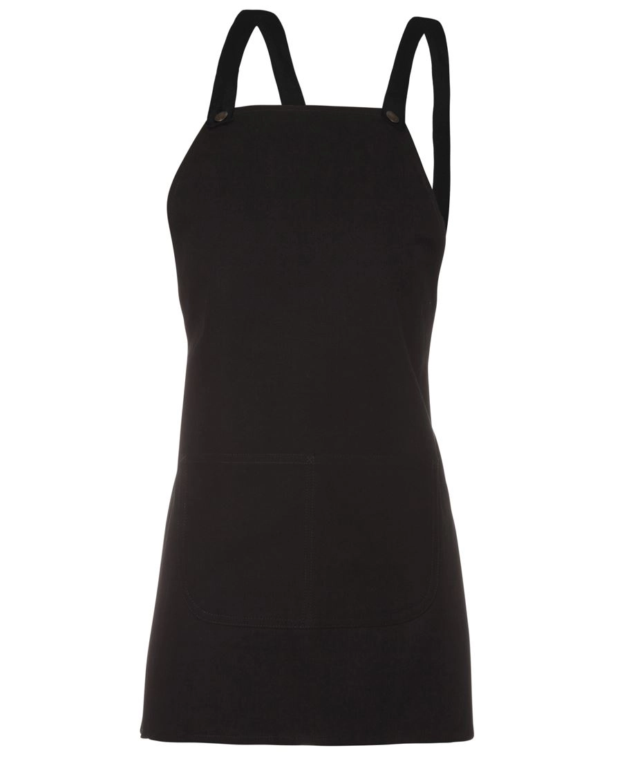 Cross Back Bib Canvas Apron