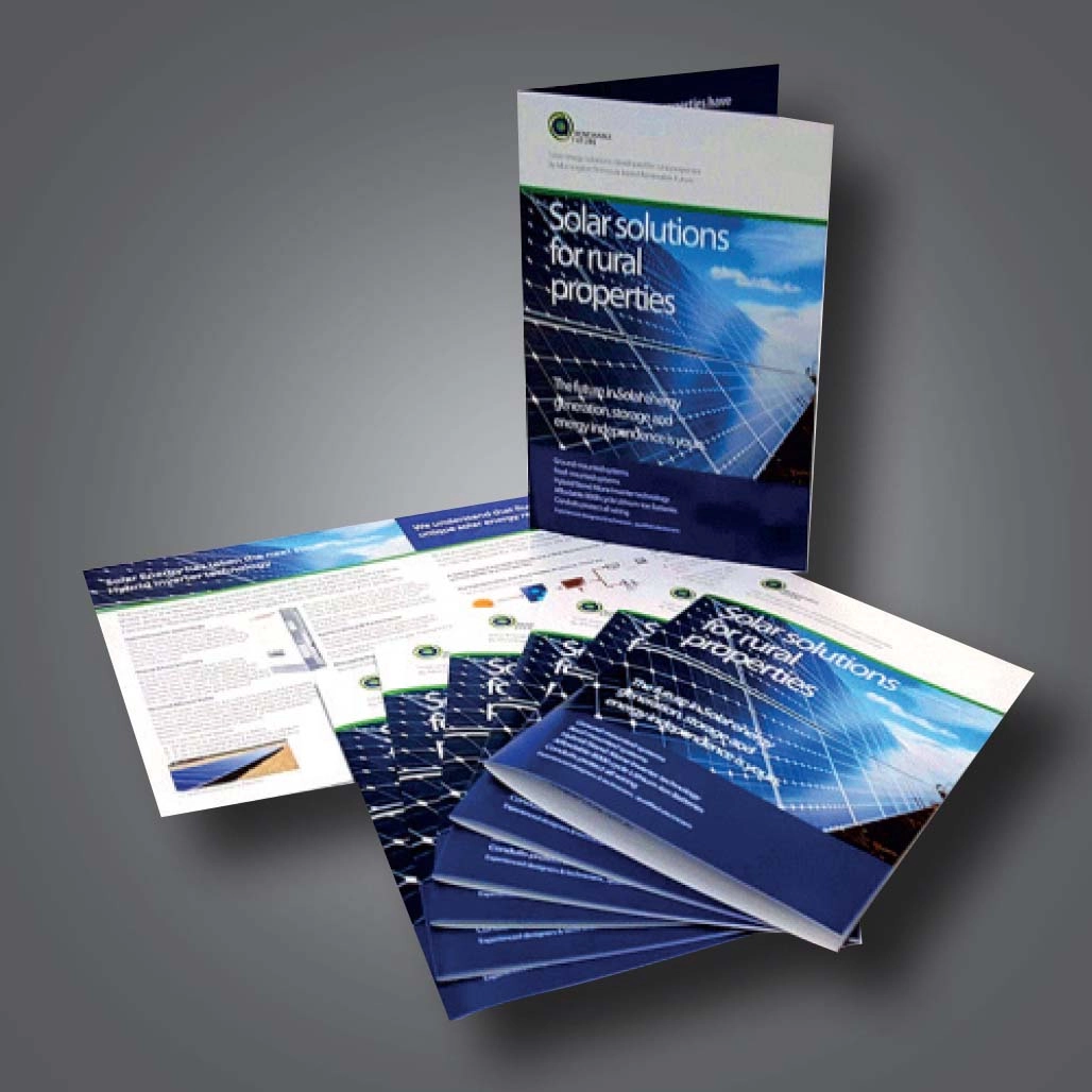 4pp A4 Brochure