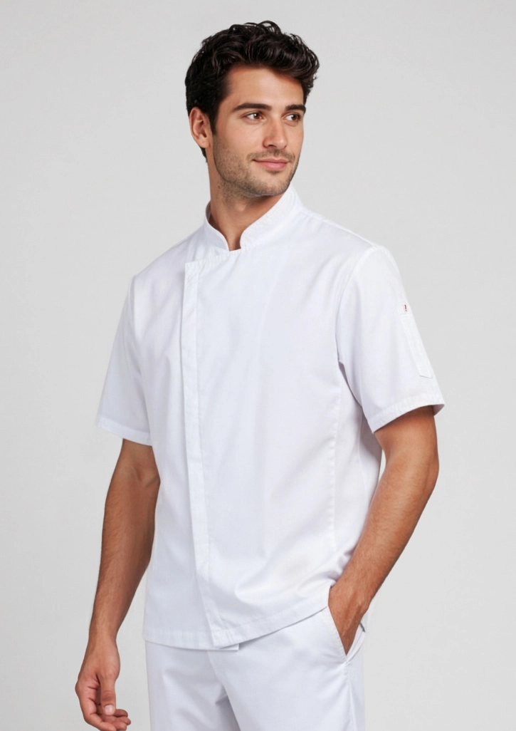 Men's Alfresco Short Sleeve Chef Jacket