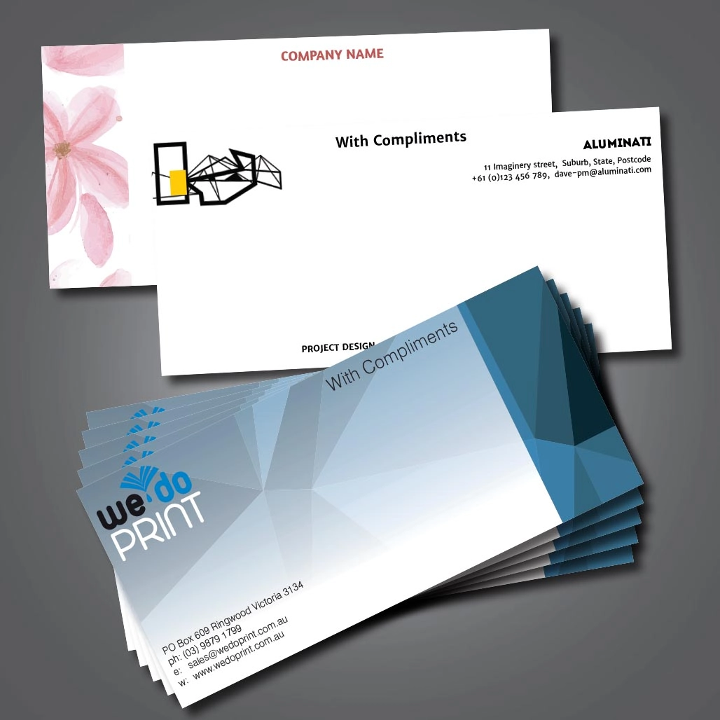 With Compliment Slips