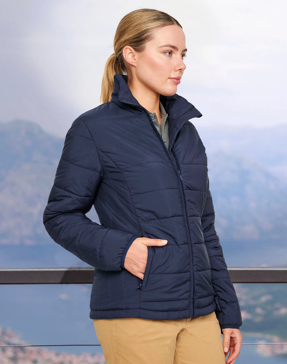 Ladies Insulated Puffer Jacket