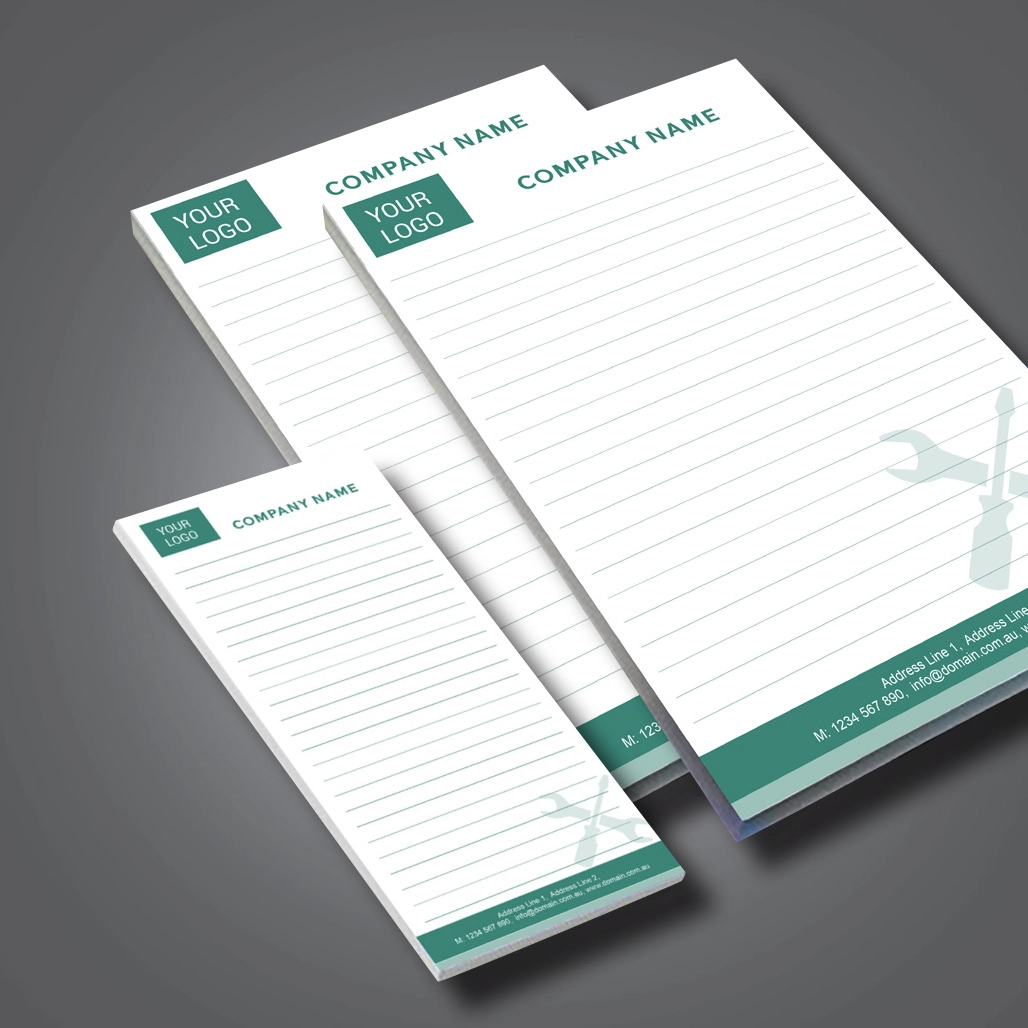 One Colour Notepads