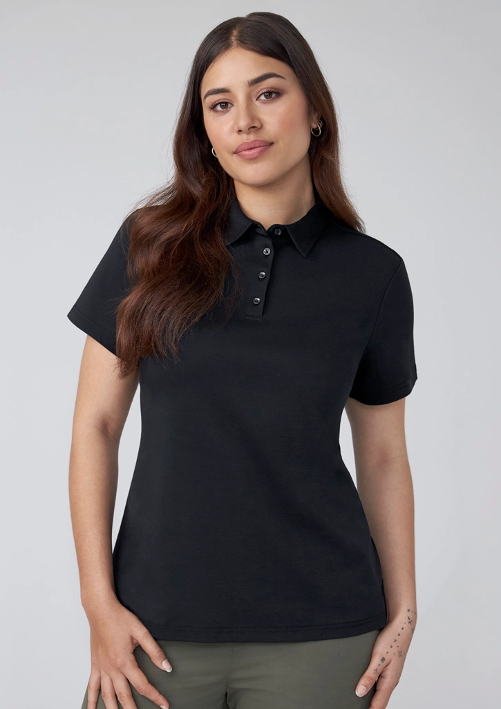 Women's Lotus Short Sleeve Polo