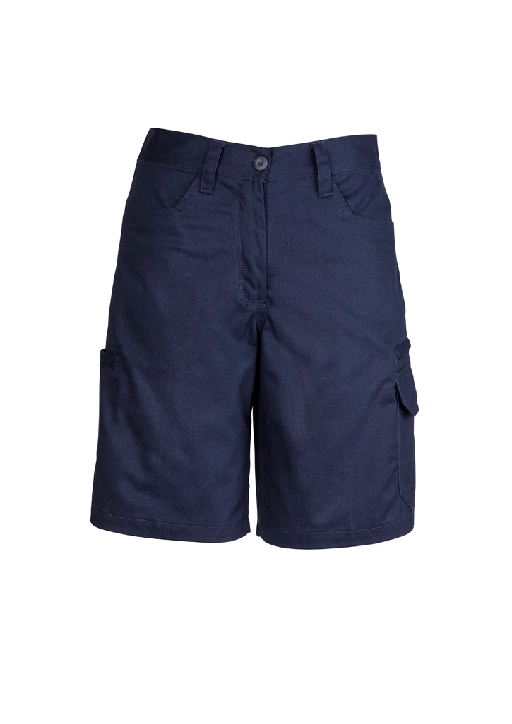 Women's Plain Utility Shorts