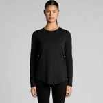 Women's Maple Curve Long Sleeve Tee 1