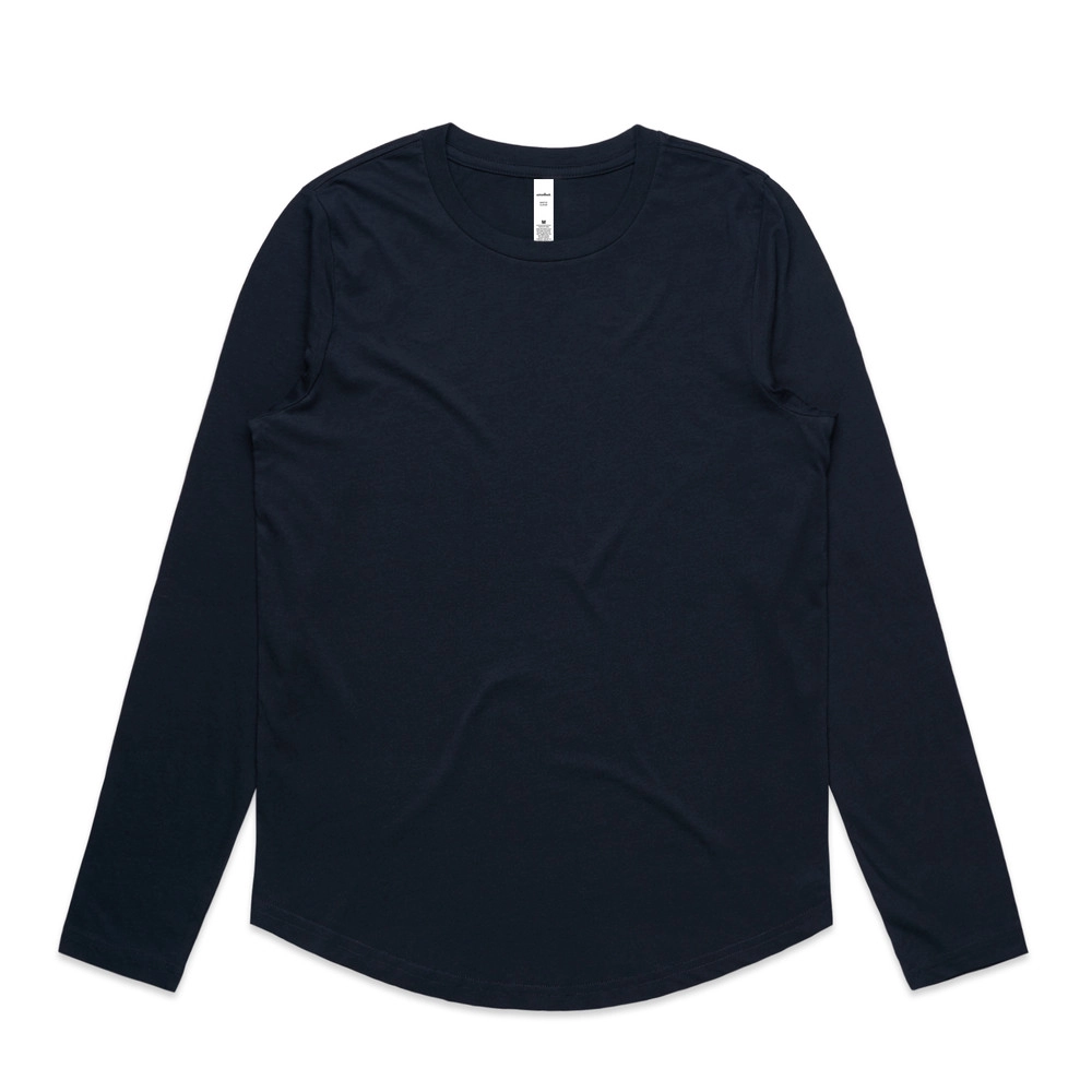 Women's Maple Curve Long Sleeve Tee 8