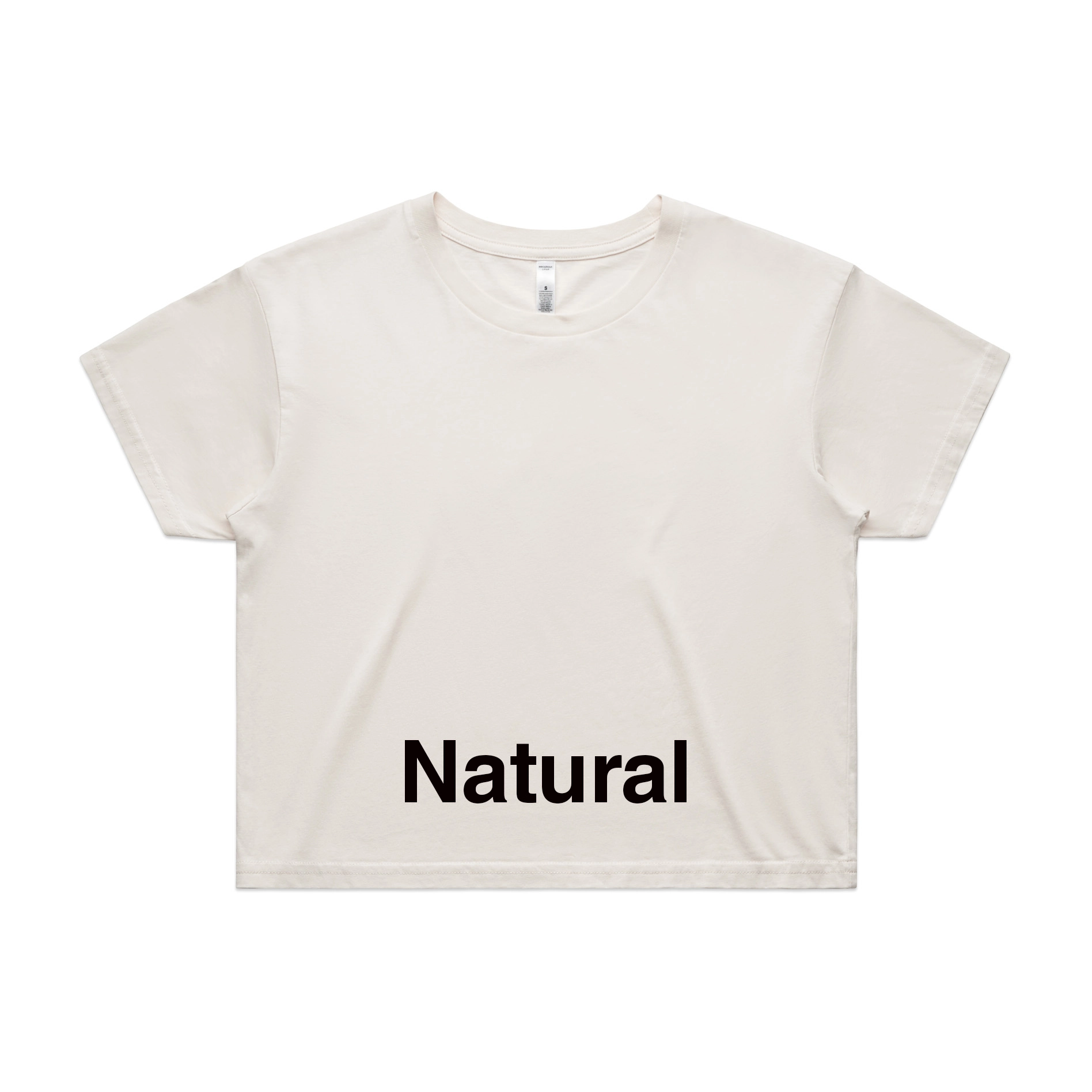 Custom Printed Crop Tee 7